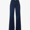 FRAME Le Palazzo Wide-leg High-rise Stretch-denim Jeans 1 FRAME Le Palazzo Wide-leg High-rise Stretch-denim Jeans -Sweaty Bety Clothing Shop R04187481 FIONA M