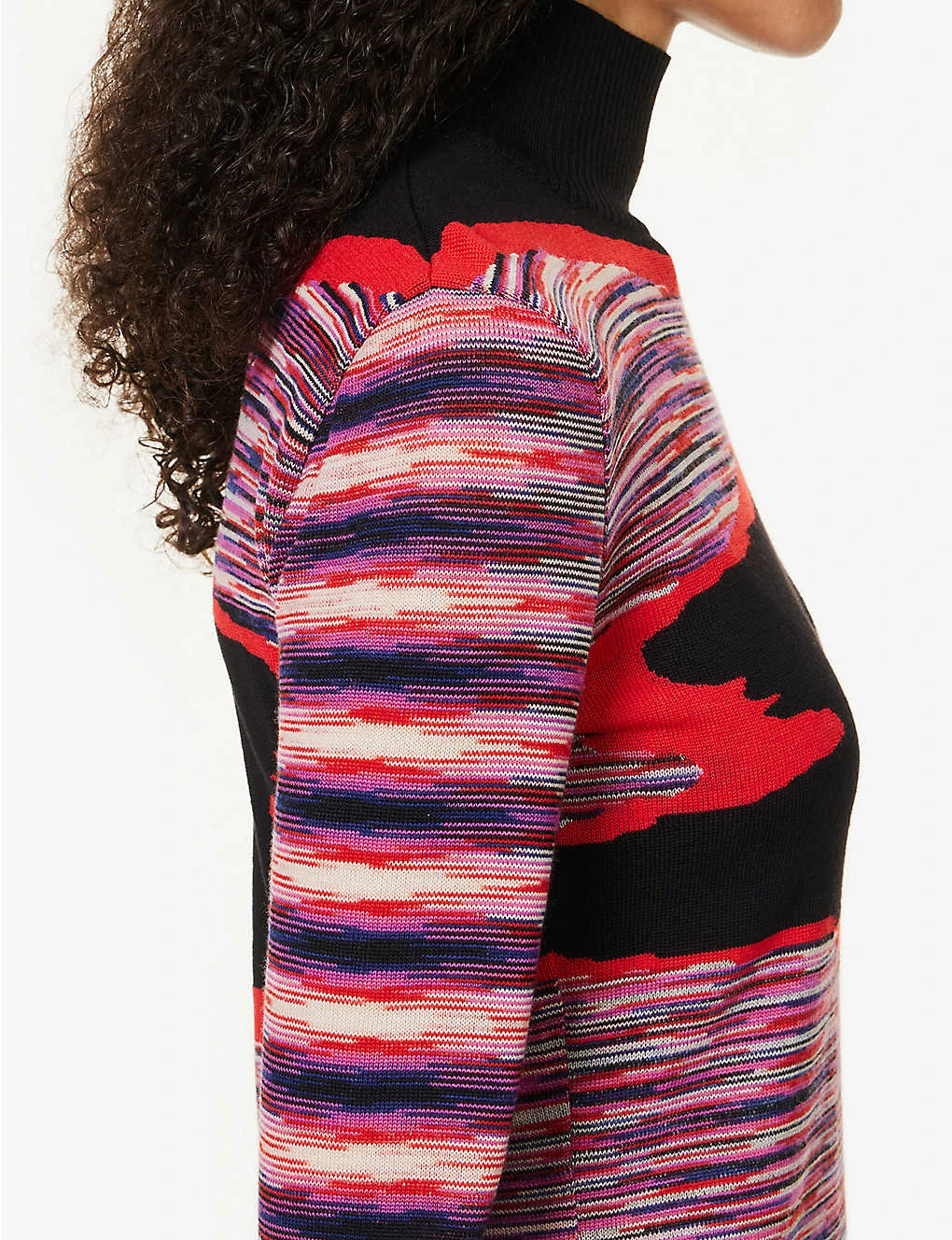 Missoni Space Dye Turtleneck Wool Jumper 7 Missoni Space Dye Turtleneck Wool Jumper - Image 5