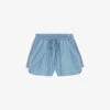 Maje Issma High-rise Faux-leather Shorts -Sweaty Bety Clothing Shop R04190040 BLEUS M