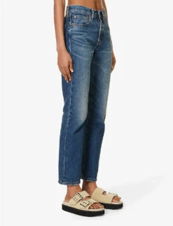 Levis 501 Cropped Straight-leg High-rise Jeans -Sweaty Bety Clothing Shop R04191350 STANDOFF ALT02