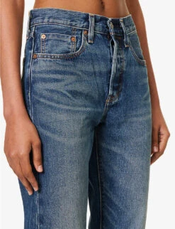Levis 501 Cropped Straight-leg High-rise Jeans -Sweaty Bety Clothing Shop R04191350 STANDOFF ALT04