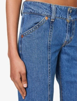 Levis Noughties Flared-leg Mid-rise Jeans -Sweaty Bety Clothing Shop R04191358 IMNEVERWRONGSTON ALT04