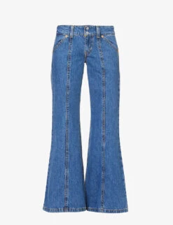 Levis Noughties Flared-leg Mid-rise Jeans