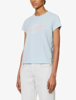 Levis Graphic Authentic Logo-print Cotton-jersey T-shirt -Sweaty Bety Clothing Shop R04191380 BLUES ALT02