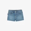 Zadig & Voltaire Sina Crystal-embellished Denim Shorts