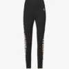 P.E NATION Pursuit Slim-fit High-rise Stretch-recycled-polyester Leggings -Sweaty Bety Clothing Shop R04199856 BLACK M