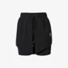 Adidas By Stella Mccartney TruePurpose 2in1 Stretch-recycled Polyester Shorts -Sweaty Bety Clothing Shop R04201632 BLACK M