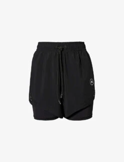 Adidas By Stella Mccartney TruePurpose 2in1 Stretch-recycled Polyester Shorts