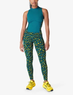 Sweaty Betty Power Leopard-print Stretch-woven Leggings -Sweaty Bety Clothing Shop R04201961 BLUEPIXELLEOPARD ALT01