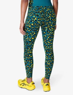 Sweaty Betty Power Leopard-print Stretch-woven Leggings -Sweaty Bety Clothing Shop R04201961 BLUEPIXELLEOPARD ALT03