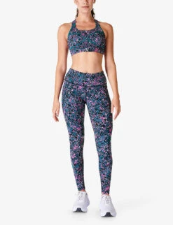 Sweaty Betty Power Abstract-print Stretch-woven Leggings -Sweaty Bety Clothing Shop R04201965 PINKSCATTEREDPETAL ALT01
