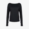 Sweaty Betty After Class Crossed-back Organic Cotton-blend Sweatshirt