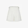 Soeur Uttam High-rise Linen Shorts