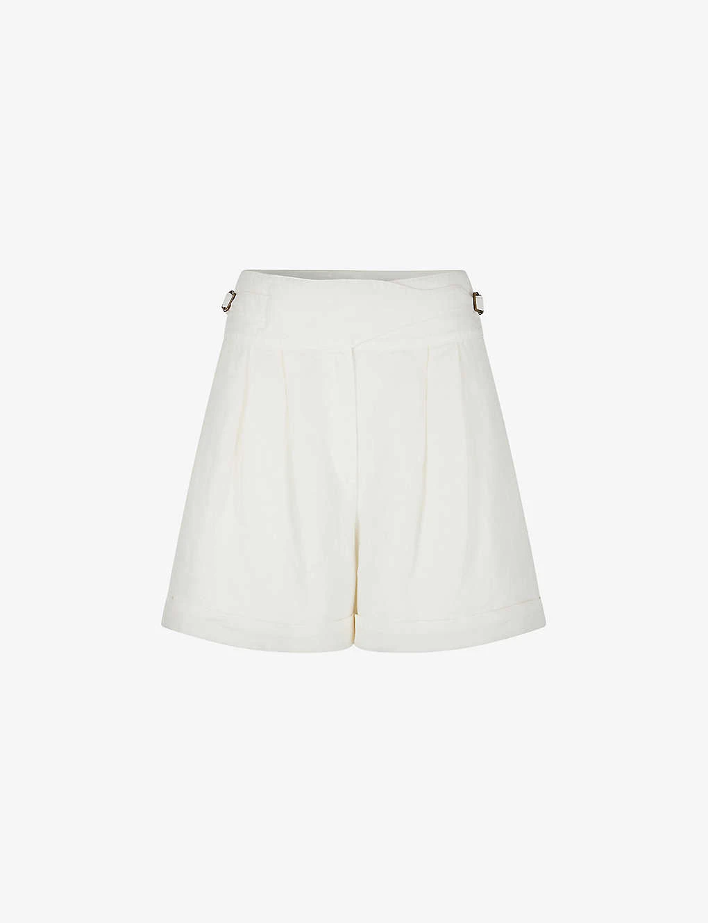 Soeur Uttam High-rise Linen Shorts 3 Soeur Uttam High-rise Linen Shorts