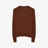 Joseph Cashair Round-neck Cashmere Jumper 2 Joseph Cashair Round-neck Cashmere Jumper -Sweaty Bety Clothing Shop R04203825 MAHOGANY M