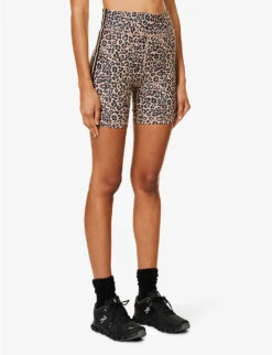 Ryker High-rise Recycled-polyamide Shorts -Sweaty Bety Clothing Shop R04204350 ANIMAL ALT02