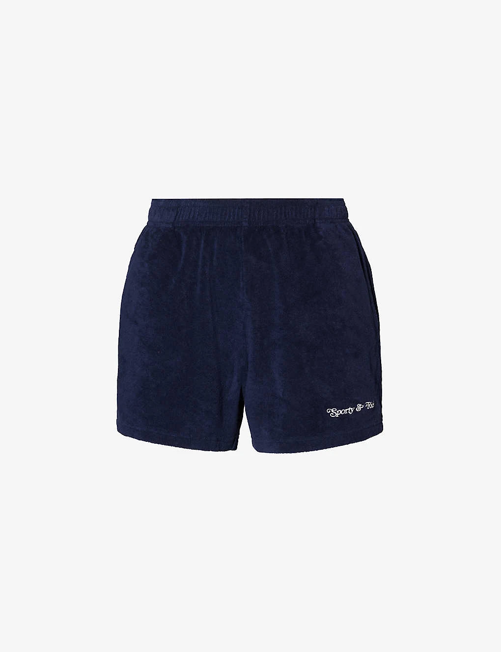 Tennis Club Brand-embroidered Cotton Shorts 3 Tennis Club Brand-embroidered Cotton Shorts